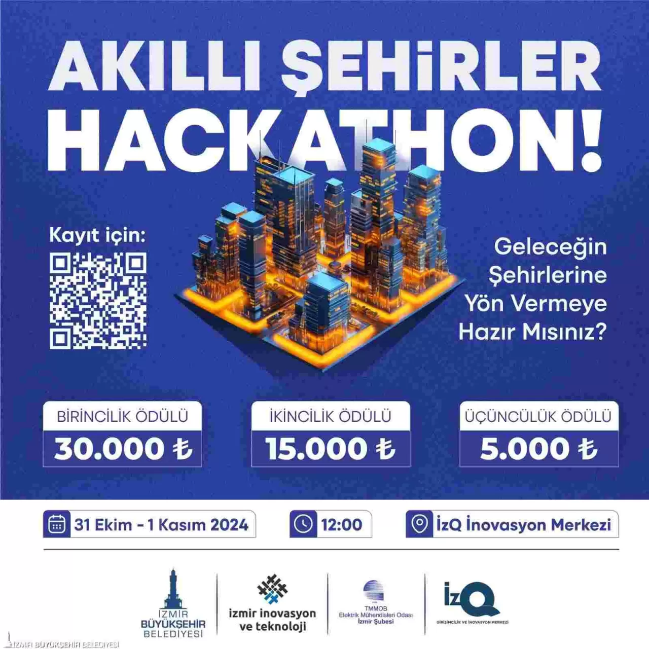 Akıllı Şehirler hackathonu ile geleceği birlikte şekillendirecekler