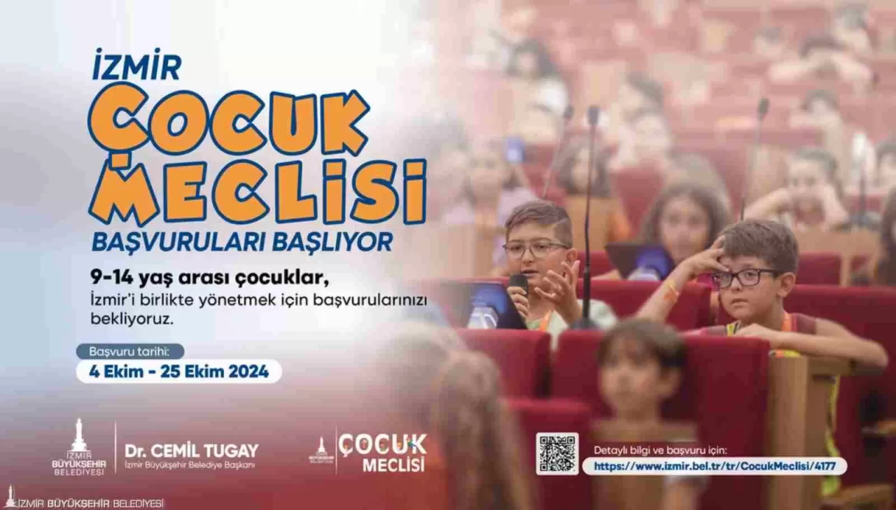 İzmir Çocuk Meclisi başvuruları başlıyor