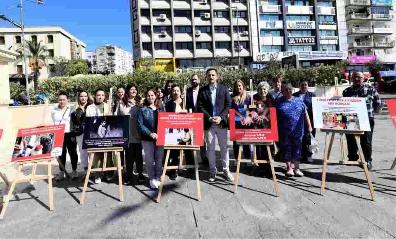 Bornova’da yoksullukla mücadele için farkındalık sergisi