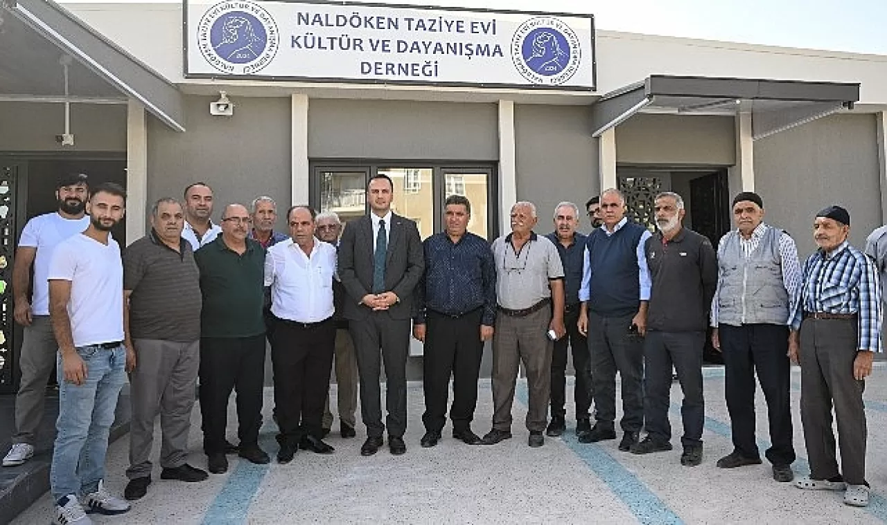 Başkan Ömer Eşki Naldöken sakinleriyle buluştu