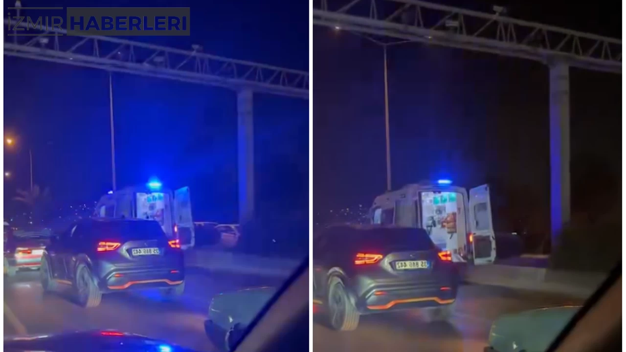 İzmir'de son dakika: Konak Yeşildere Caddesi'nde kaza!