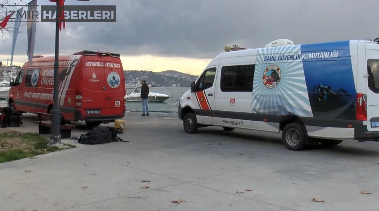 Sarıyer Aşiyan Sahili'nde Denize Düşen İki Sevgili İçin Arama Çalışmaları Devam Ediyor