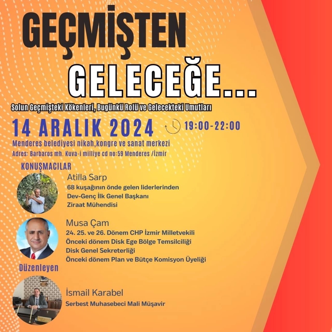 Menderes’te Sol Düşünce Üzerine Panel: Geçmişten Geleceğe Yolculuk