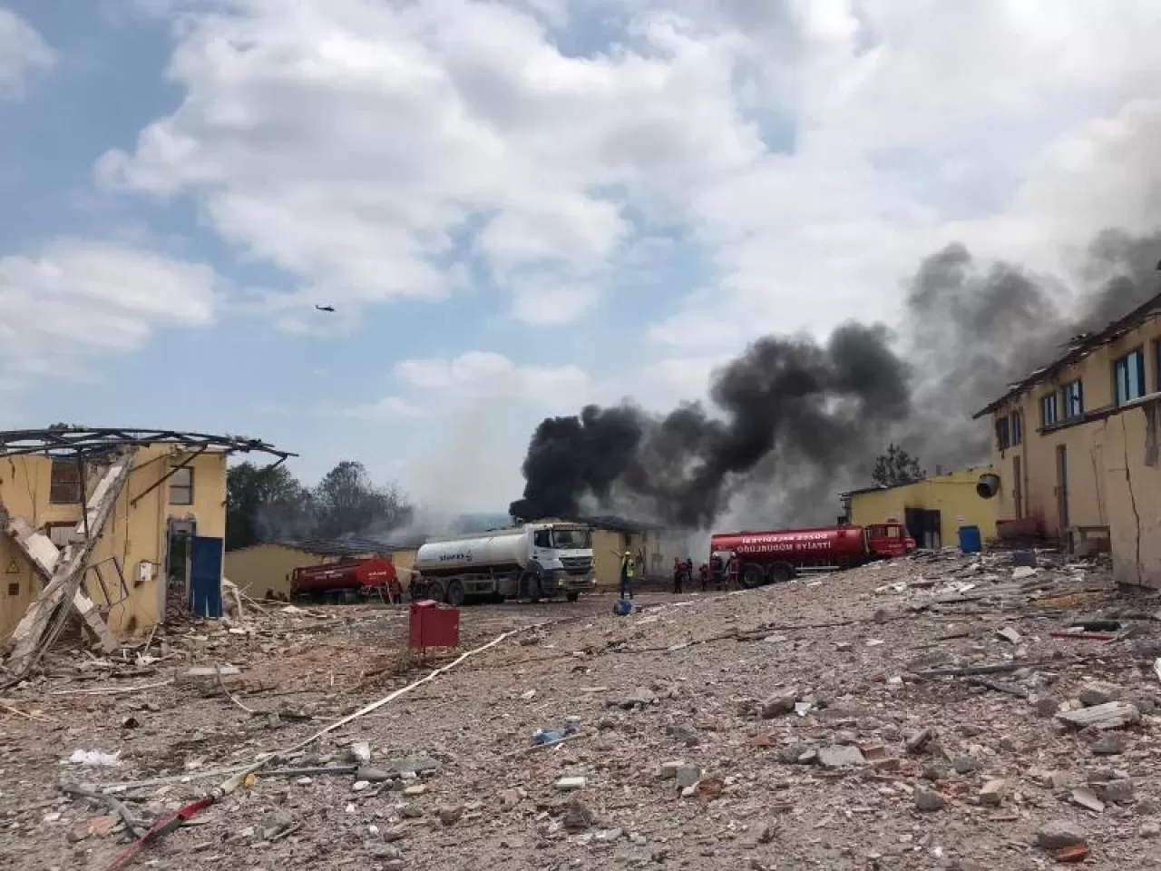 Sakarya'da bir makarna fabrikasında patlama: 21 Yaralı