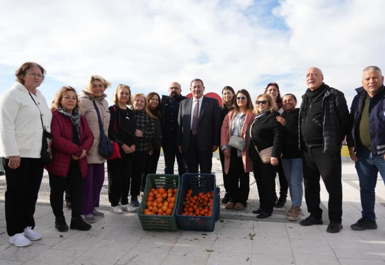 Milas Belediyesi Ücretsiz Portakal Dağıtımlarına Devam Ediyor