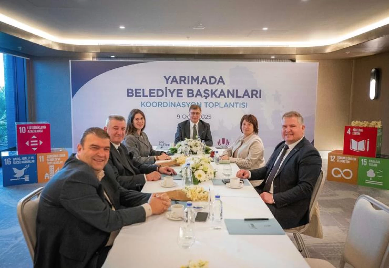 Çeşme'de Yarımada Belediye Başkanları Koordinasyon Toplantısı