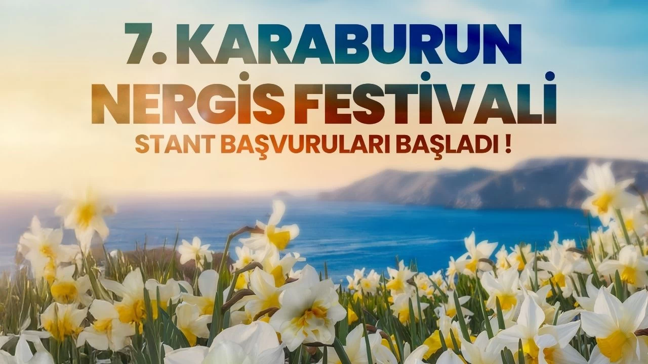 Karaburun Nergis Festivali İçin Başvurular Başladı!