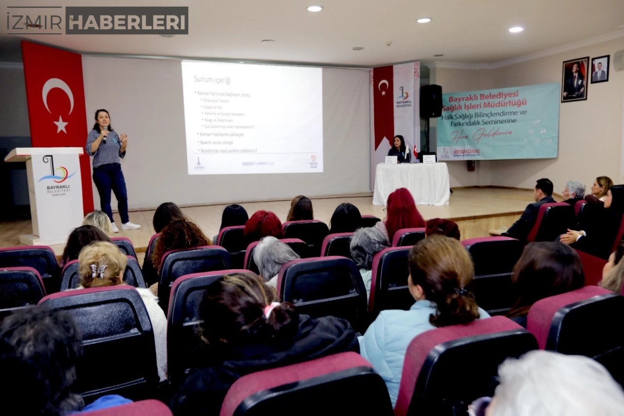 Bayraklı’da Hayat Kurtaran Seminer: Kanserle Mücadelede Yeni Adımlar