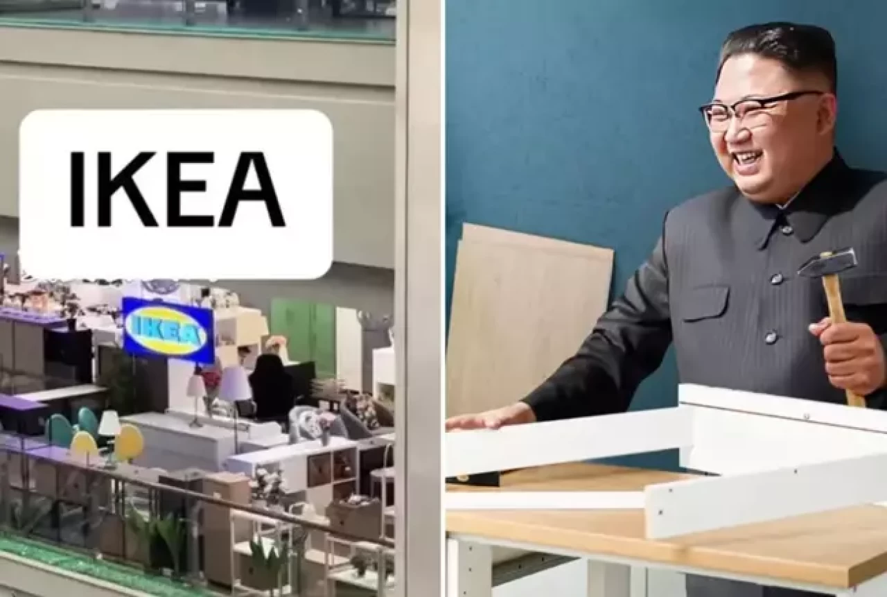 Kuzey Kore'de Sahte IKEA Şoku! Sahte IKEA Mağazası Açıldı