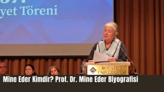 Mine Eder Kimdir? Prof. Dr. Mine Eder Biyografisi