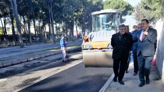 Bornova Belediyesi, Okul Yolu olarak bilinen caddeyi yeniliyor!