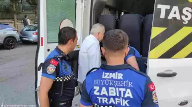 İzmir Büyükşehir Belediyesi’nden servis araçlarına sıkı denetim