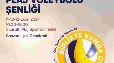 Liseliler plaj voleybolu şenliğinde buluşuyor