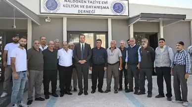 Başkan Ömer Eşki Naldöken sakinleriyle buluştu