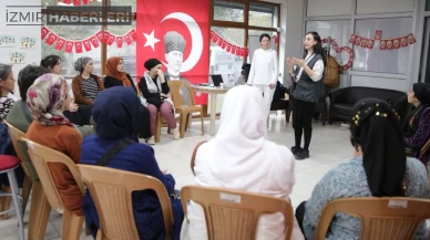 Konak Belediyesi ve Hayata Destek Derneği'nden Kadınlara Şiddetten Korunma Eğitimi