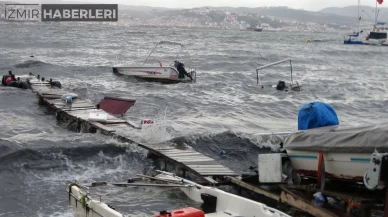 Kocaeli’de Şiddetli Fırtına: Tekneler Battı, Sahilde Büyük Hasar