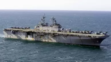 ABD Donanması'nın USS WASP Gemisi İzmir Limanı'nda