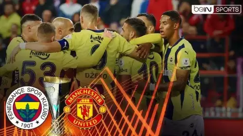 Fenerbahçe-Manchester United maçı ne zaman? Hangi kanalda?