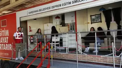 Karşıyaka’da Okullara Yönelik Afet Farkındalık Eğitimleri Başladı