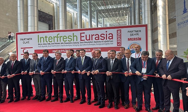 İzmir'de Interfresh Eurasia 5. Edition Fuarı Görkemli Bir Törenle Açıldı