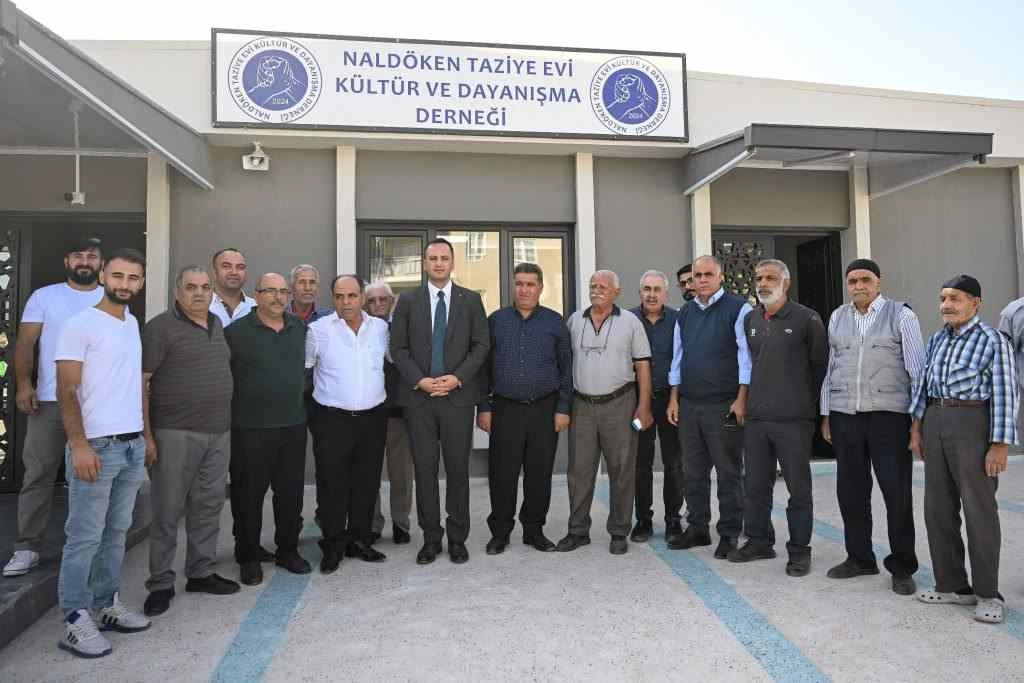 Başkan Ömer Eşki Naldöken sakinleriyle buluştu