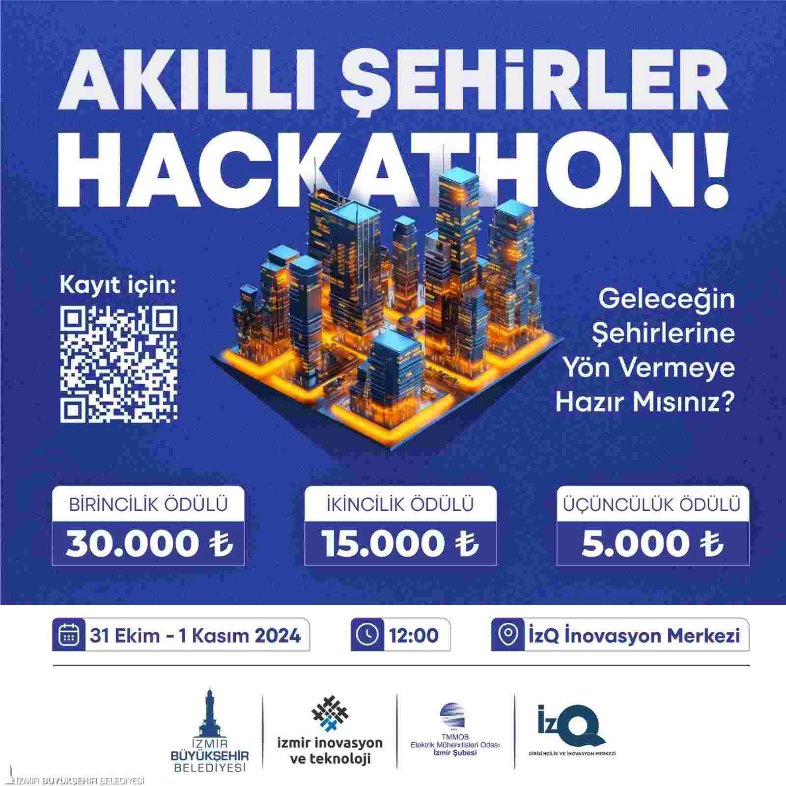 Akıllı Şehirler hackathonu ile geleceği birlikte şekillendirecekler