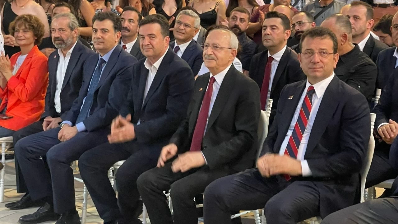 İmamoğlu ve Kılıçdaroğlu, düğünde bir araya geldi