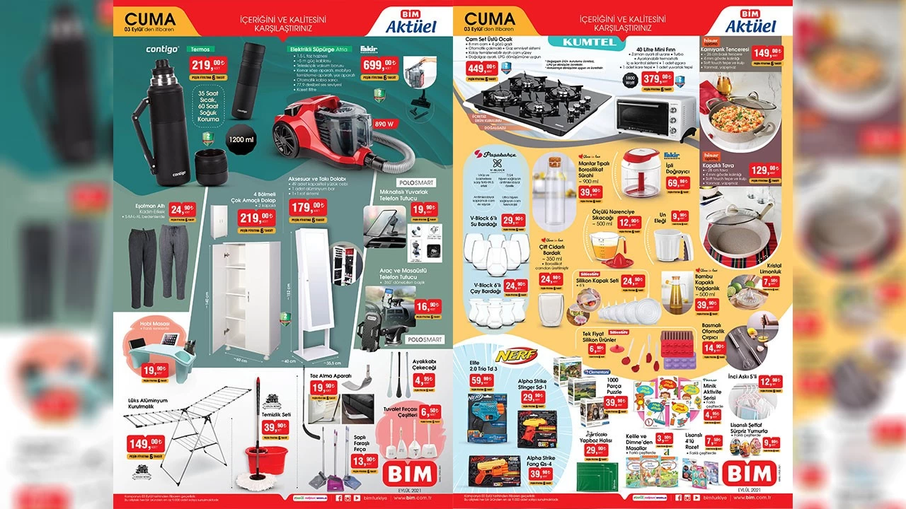 6 Eylül 2024'te BİM Aktüel Kataloğu yayınlandı! Kişisel bakım ürünlerinde dev indirimler